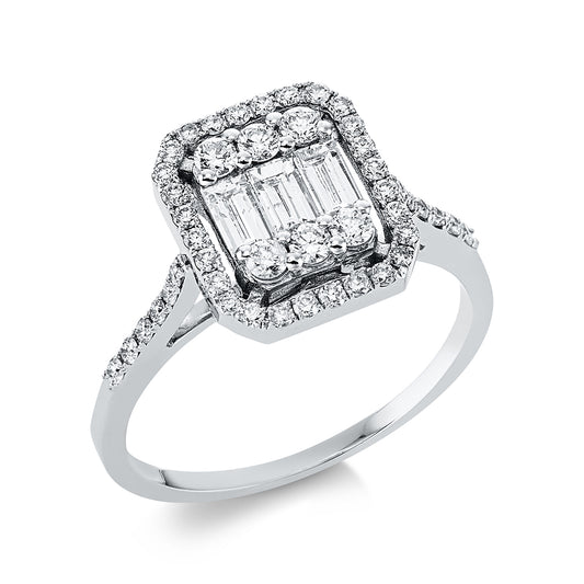 Baguette Illusion Ring - 1EK63