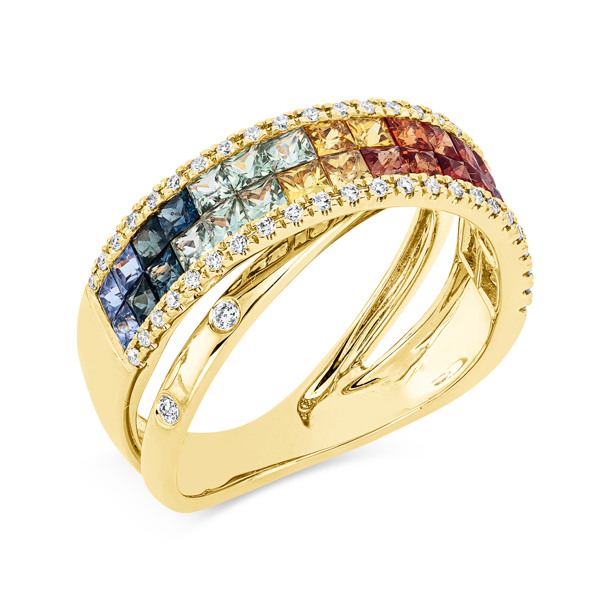 Rainbow & Multicolor Ring - 1FO05