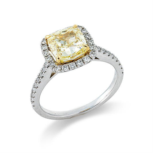 Farbiger Diamant Ring - 1FT63