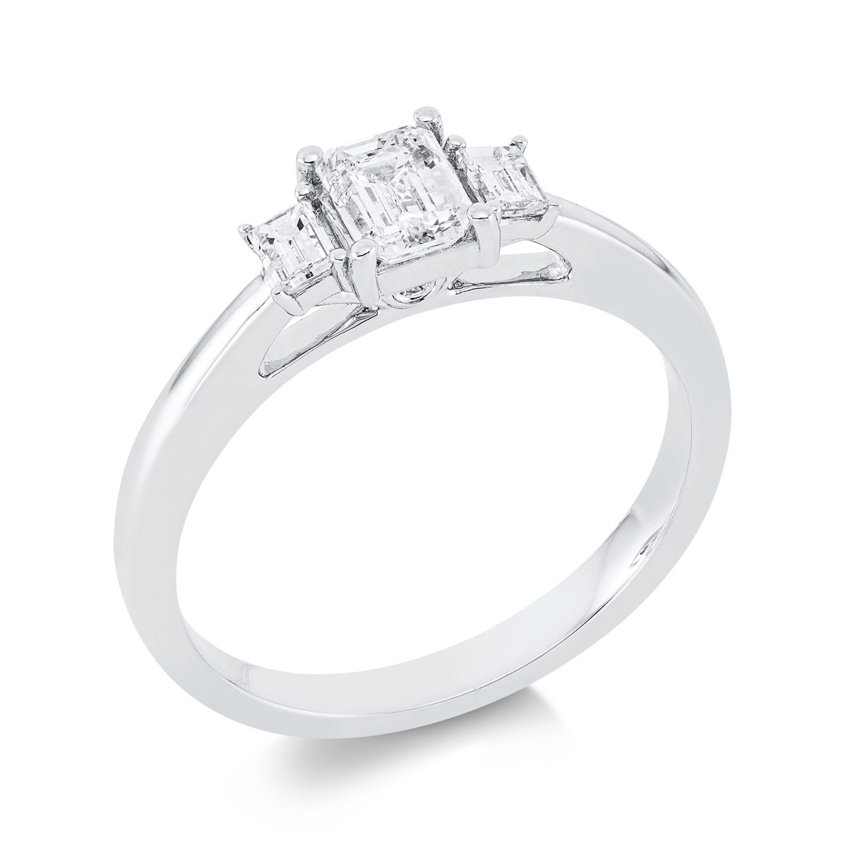 Solitaire mit Besatz Ring - 1FU14