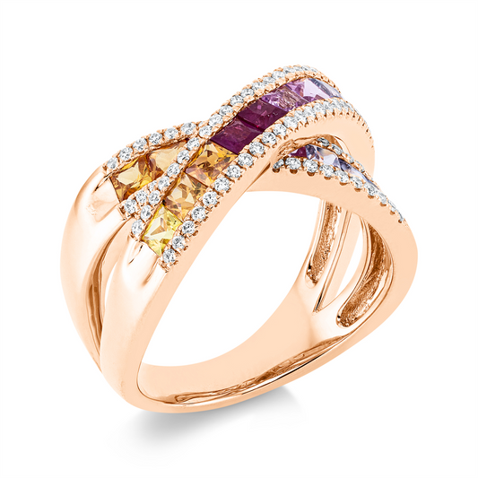 Rainbow & Multicolor Ring - 1FV66