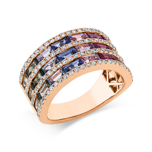 Rainbow & Multicolor Ring - 1HE22
