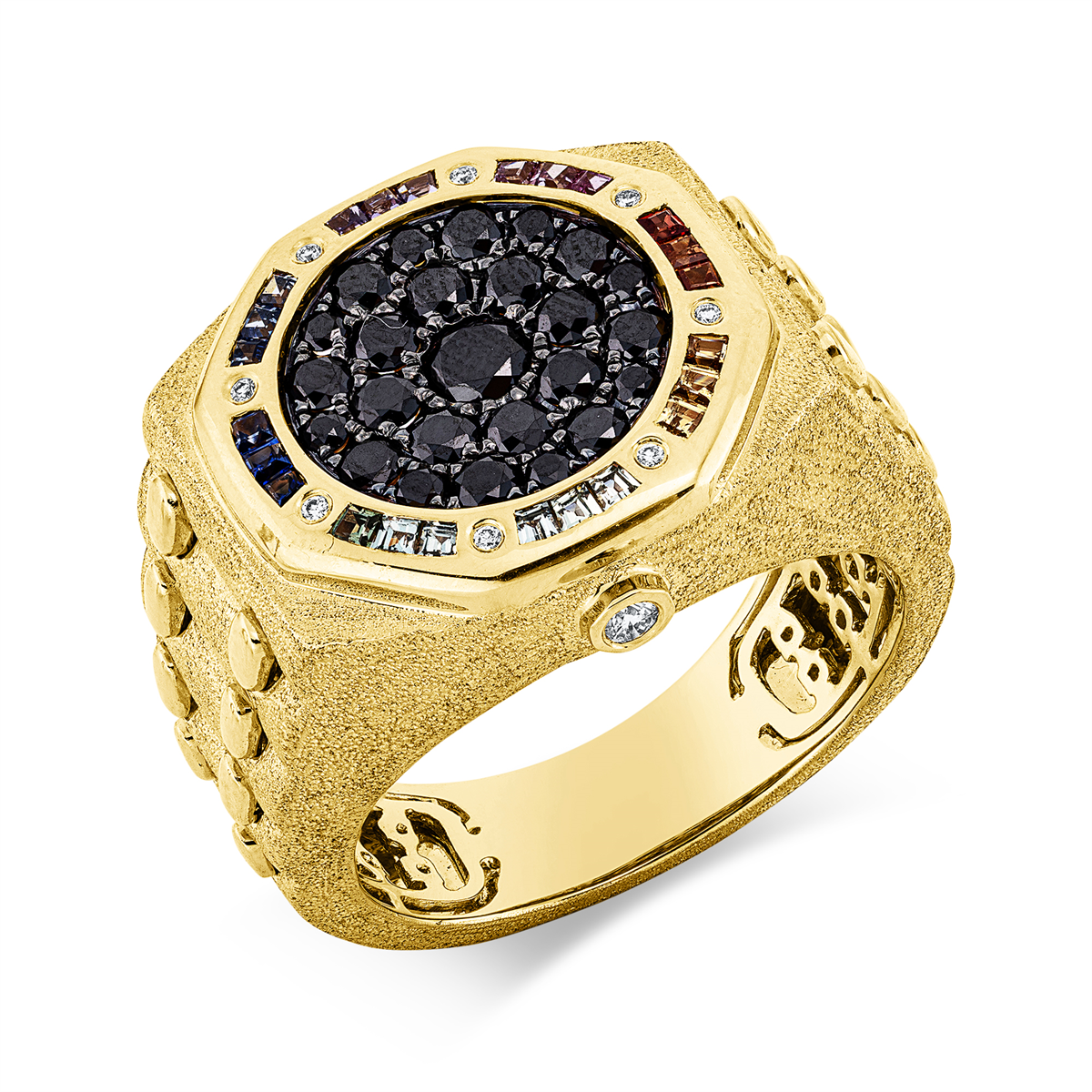 Farbiger Diamant Ring - 1HE96