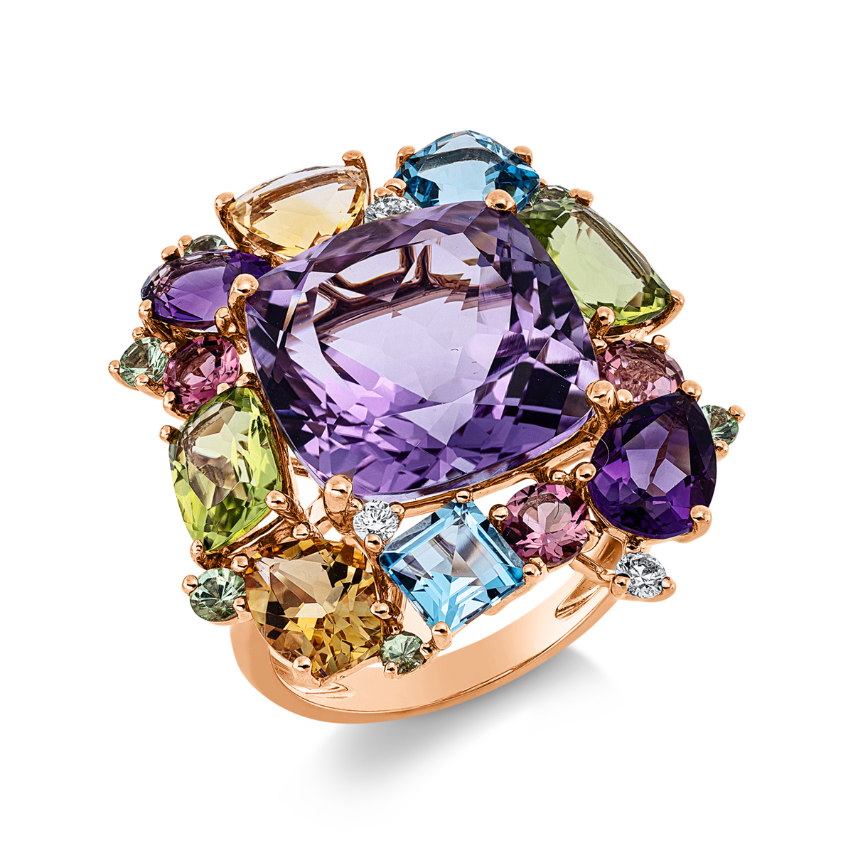 Rainbow & Multicolor Ring - 1HW79