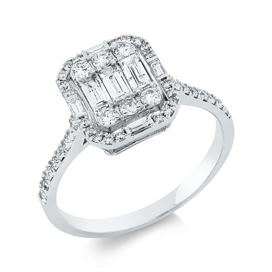 Baguette Illusion Ring - 1HX53