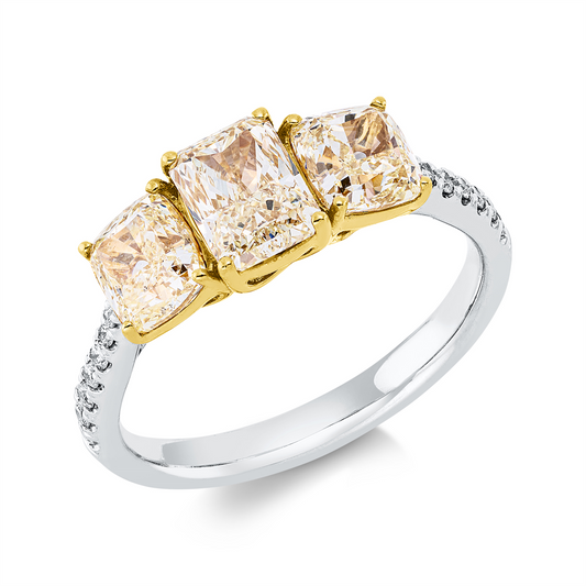 Farbiger Diamant Ring - 1II36