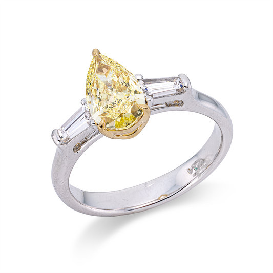 Farbiger Diamant Ring - 1IJ62