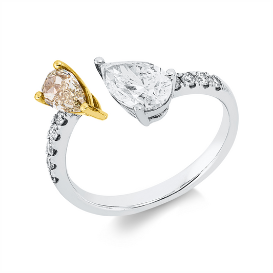 Farbiger Diamant Ring - 1IQ36