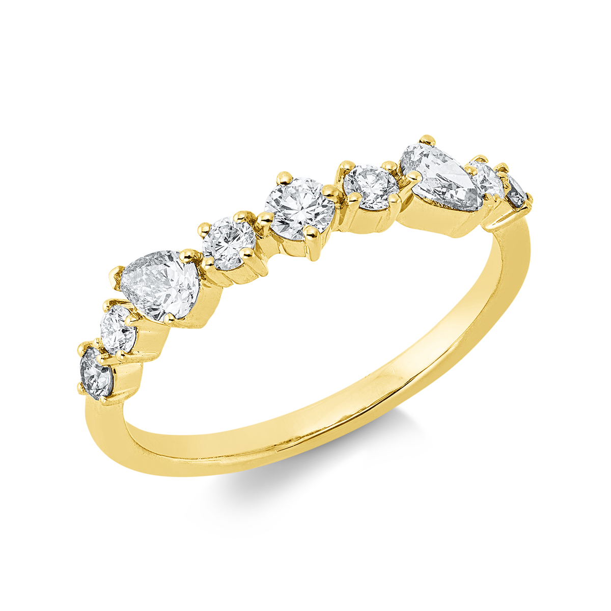 Farbiger Diamant Ring - 1IX56