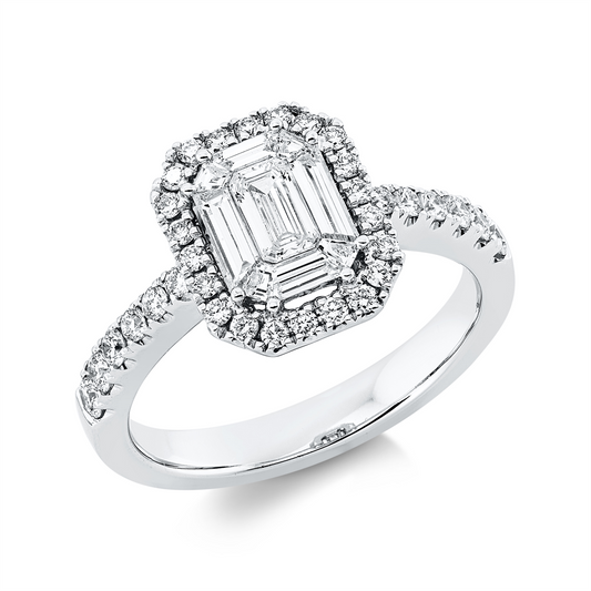 Baguette Illusion Ring - 1IZ40