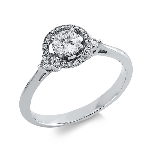 Baguette Illusion Ring - 1JD81