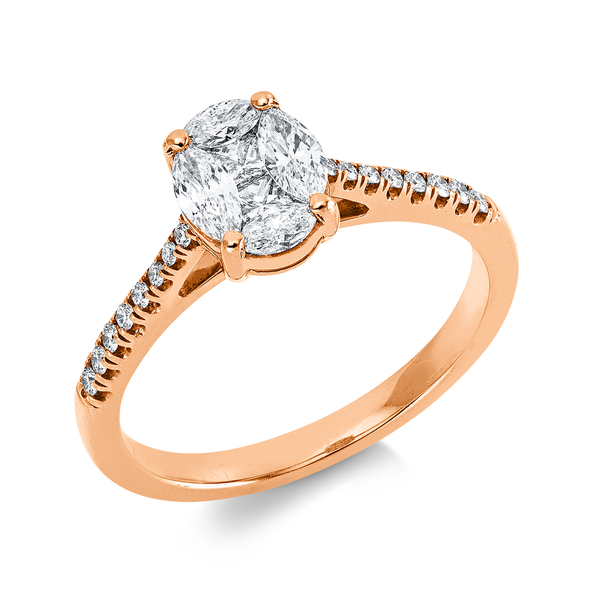 Baguette Illusion Ring - 1JE10