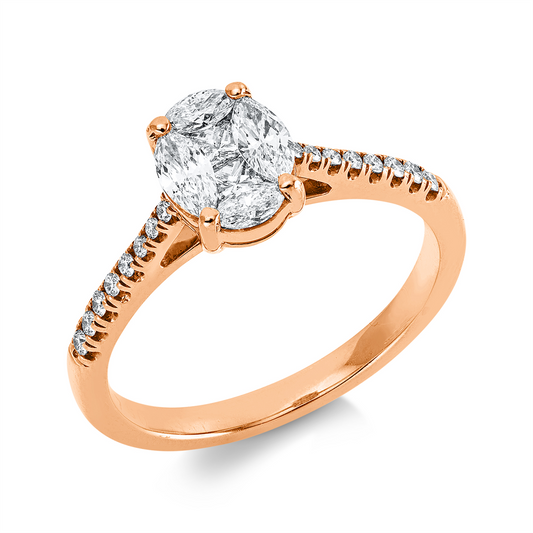 Baguette Illusion Ring - 1JE10