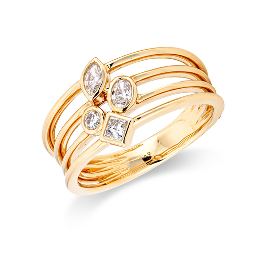 Modern Woman Ring - 1JE21