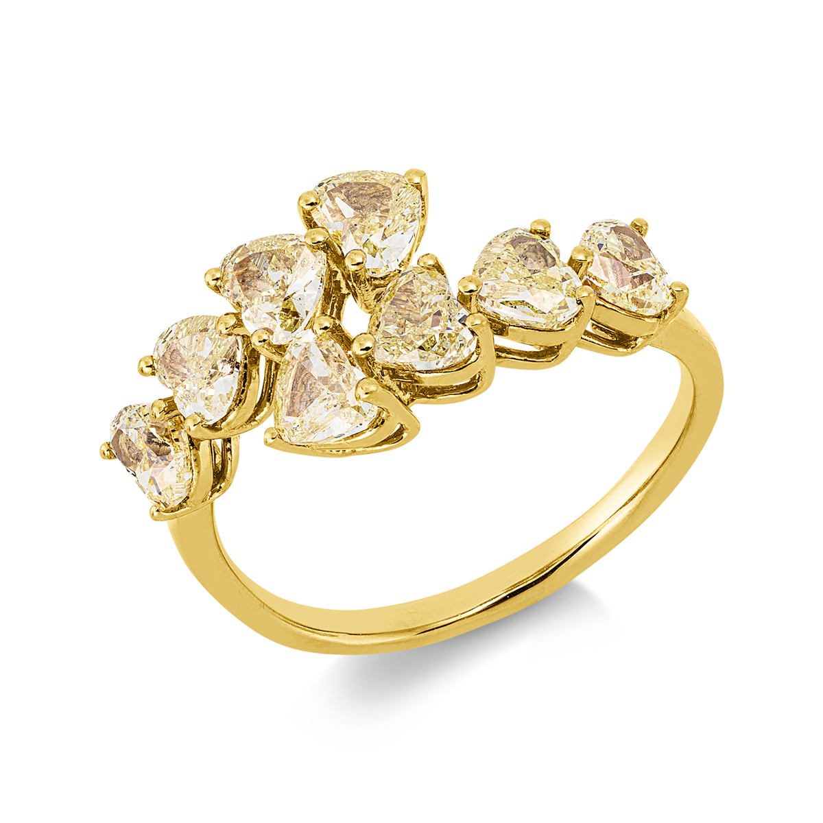 Farbiger Diamant Ring - 1JE32