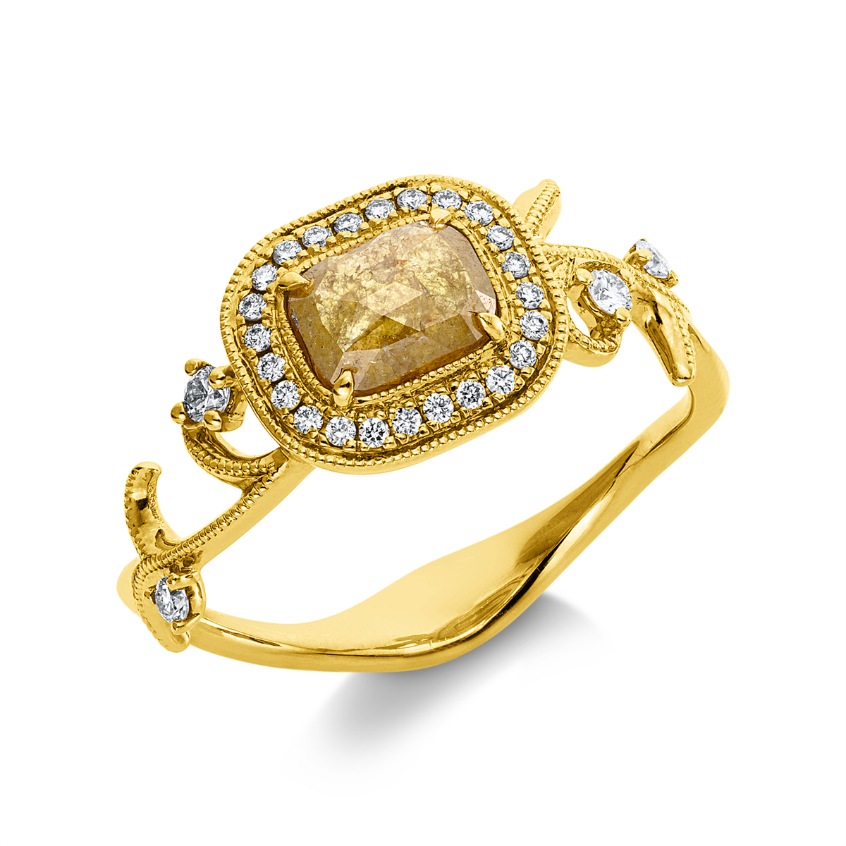 Farbiger Diamant Ring - 1JJ85