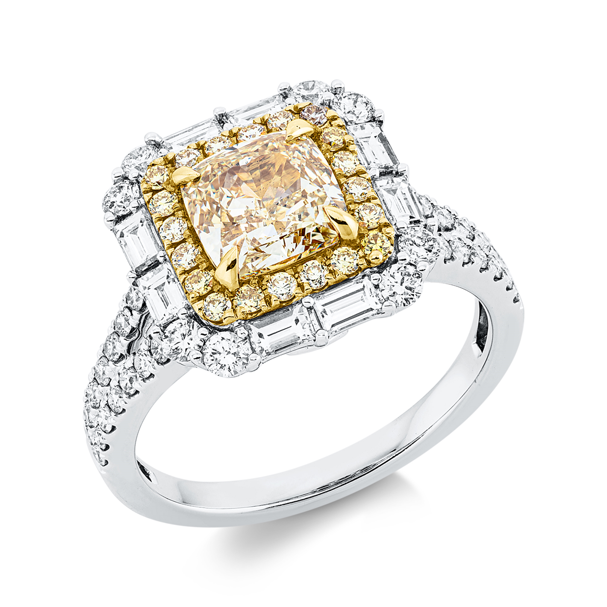 Farbiger Diamant Ring - 1JJ99