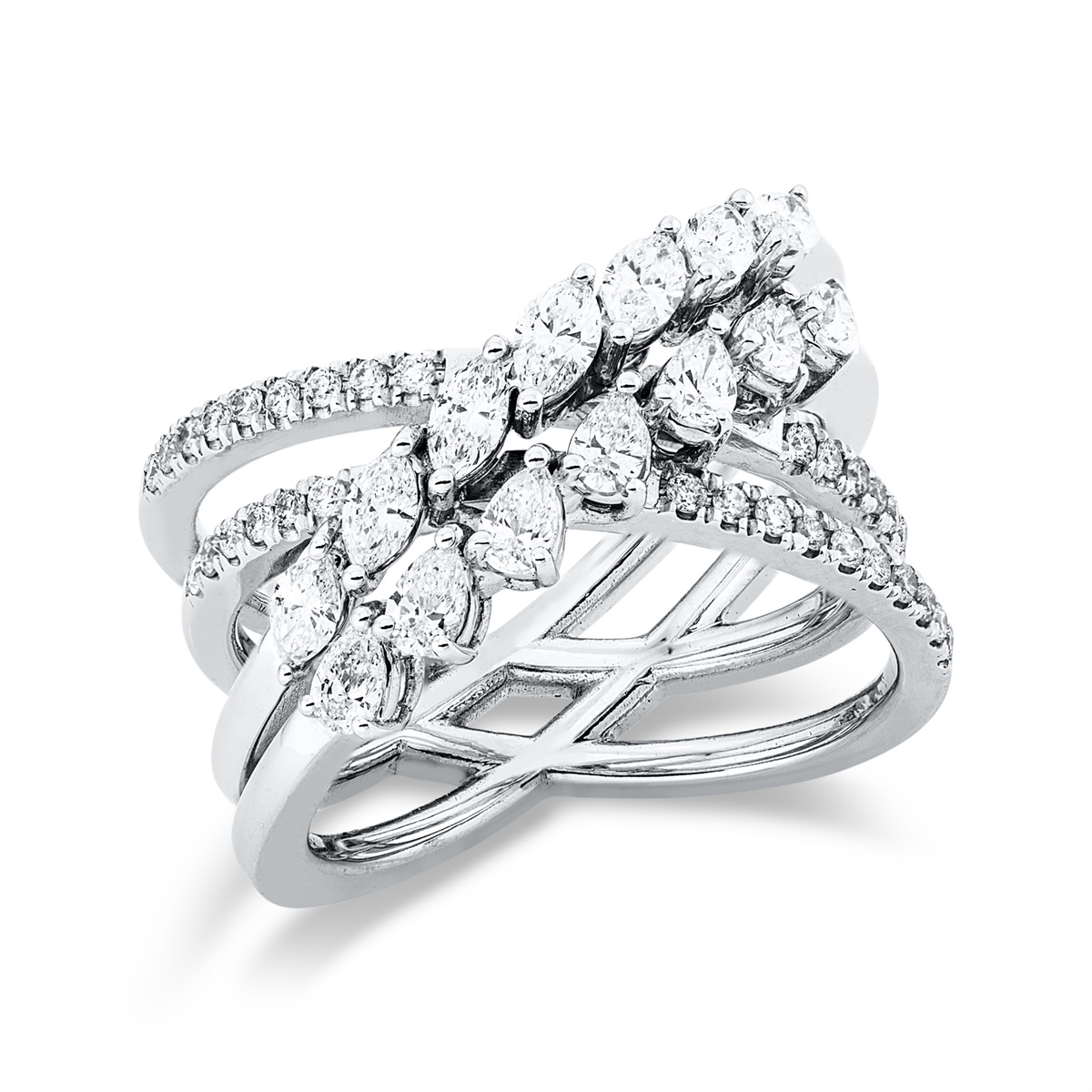 Criss Cross Ring - 1JO04
