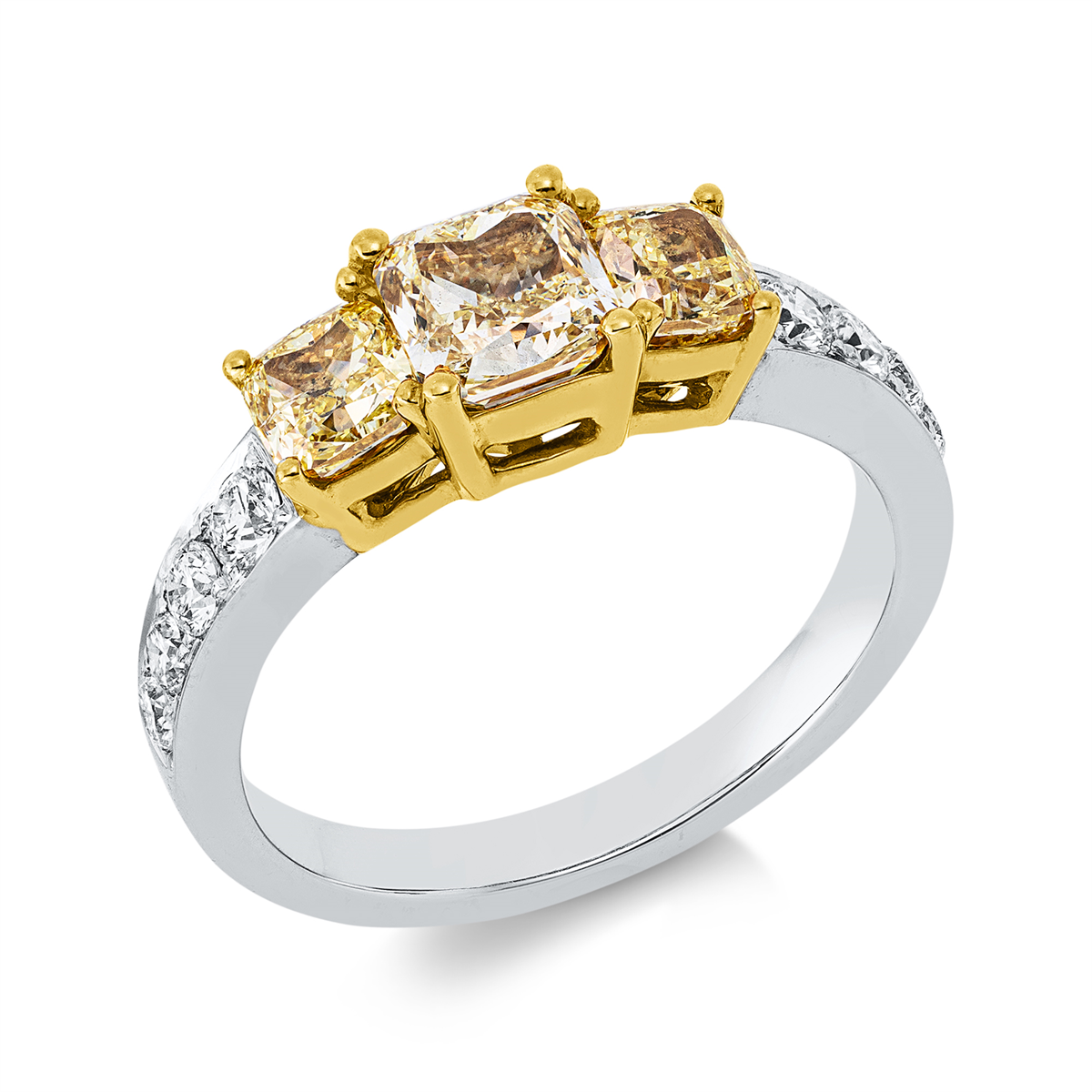 Farbiger Diamant Ring - 1JS16