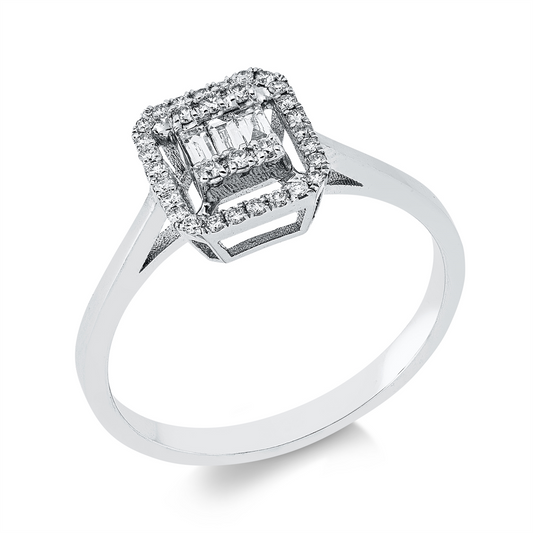Baguette Illusion Ring - 1JT57