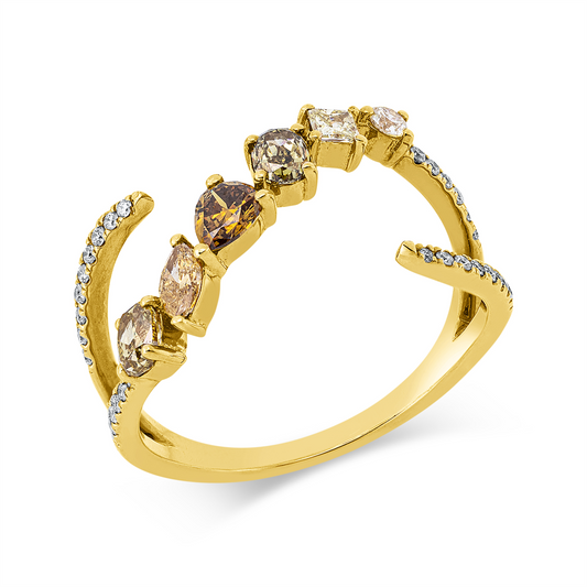 Farbiger Diamant Ring - 1JW77