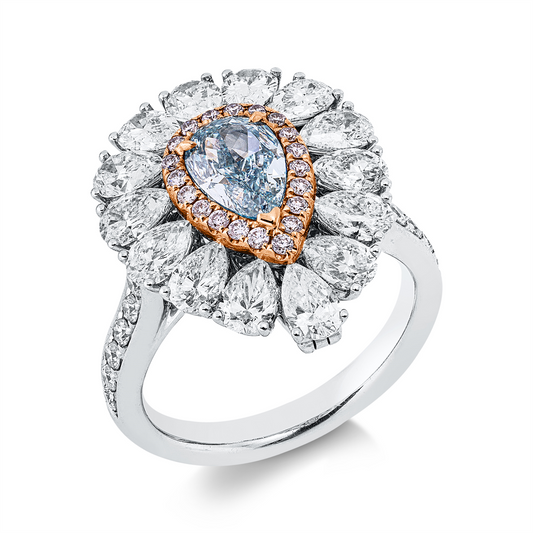 Farbiger Diamant Ring - 1JW88
