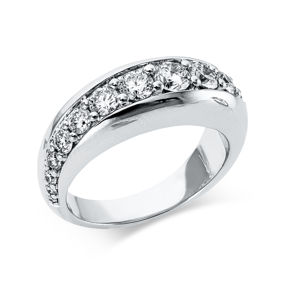 Mehrfachsteinbesatz Ring - 1JY04