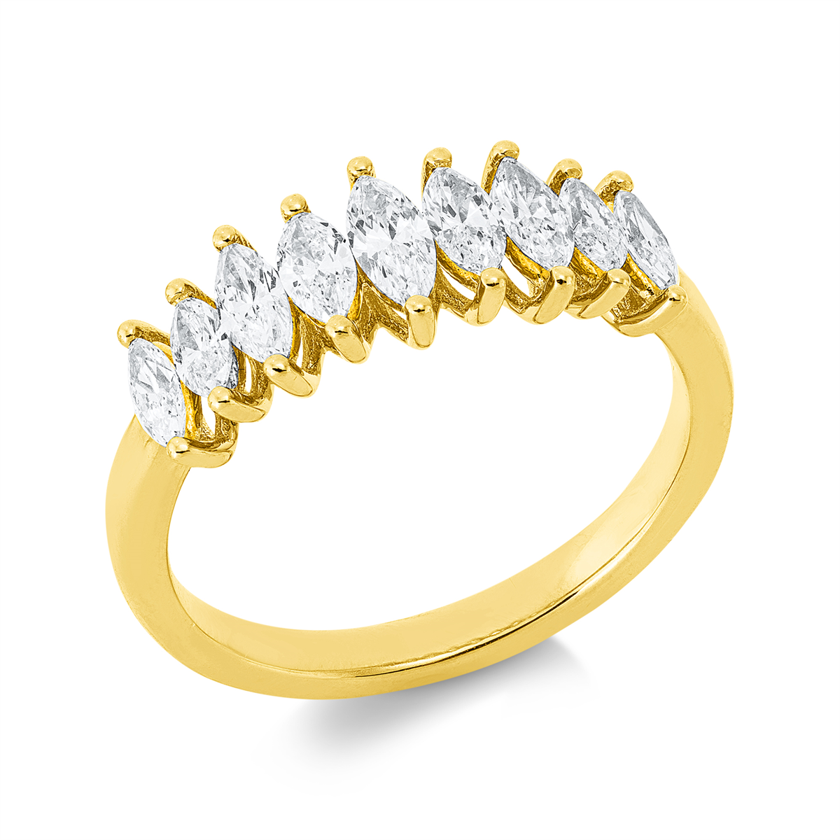 Mehrfachsteinbesatz Ring - 1JY90