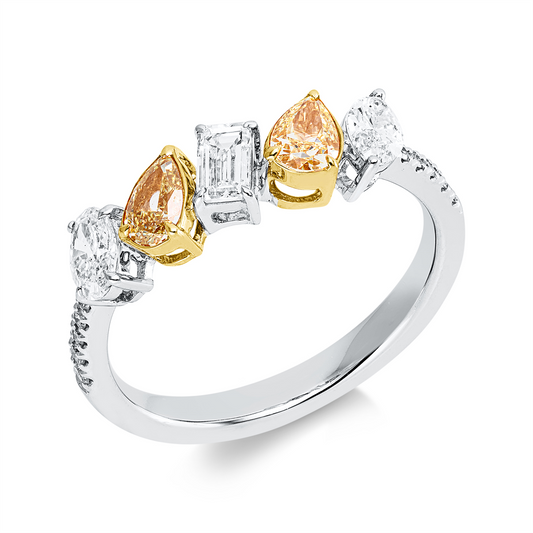 Farbiger Diamant Ring - 1JZ53