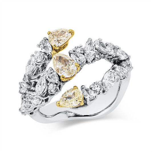 Farbiger Diamant Ring - 1KA86