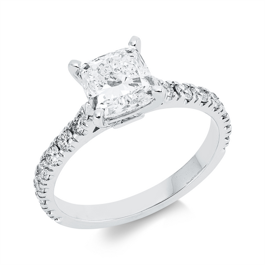 Solitaire mit Besatz Ring - 1KH70