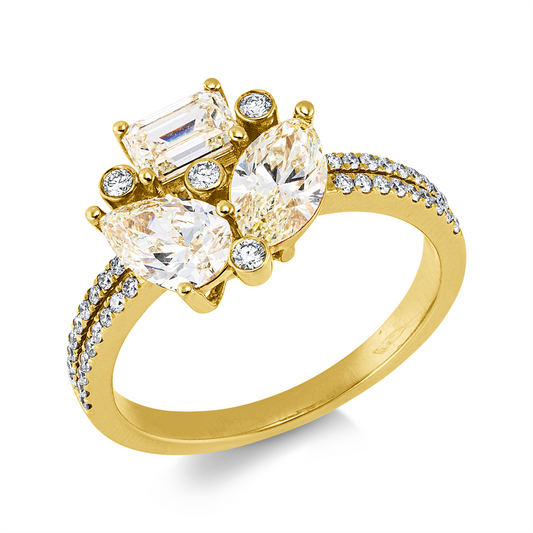 Farbiger Diamant Ring - 1KK38