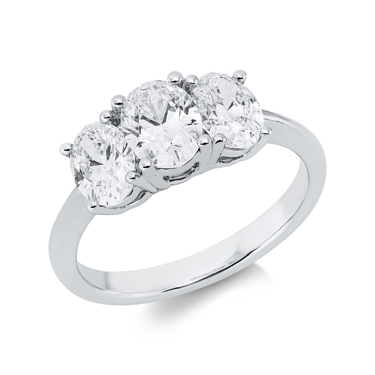 Solitaire mit Besatz Ring - 1KM30