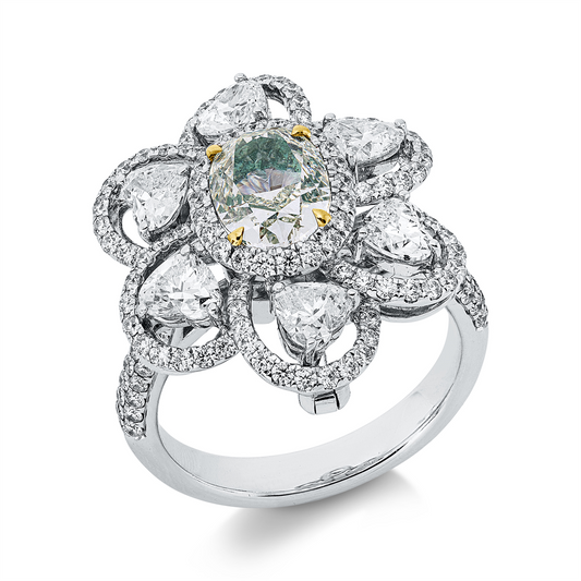Farbiger Diamant Ring - 1KM55
