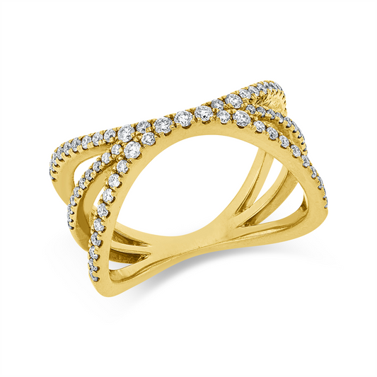 Criss Cross Ring - 1KM83