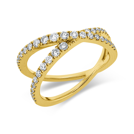 Criss Cross Ring - 1KM89