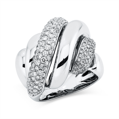 Mehrfachsteinbesatz Ring - 1L048