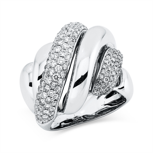 Mehrfachsteinbesatz Ring - 1L048