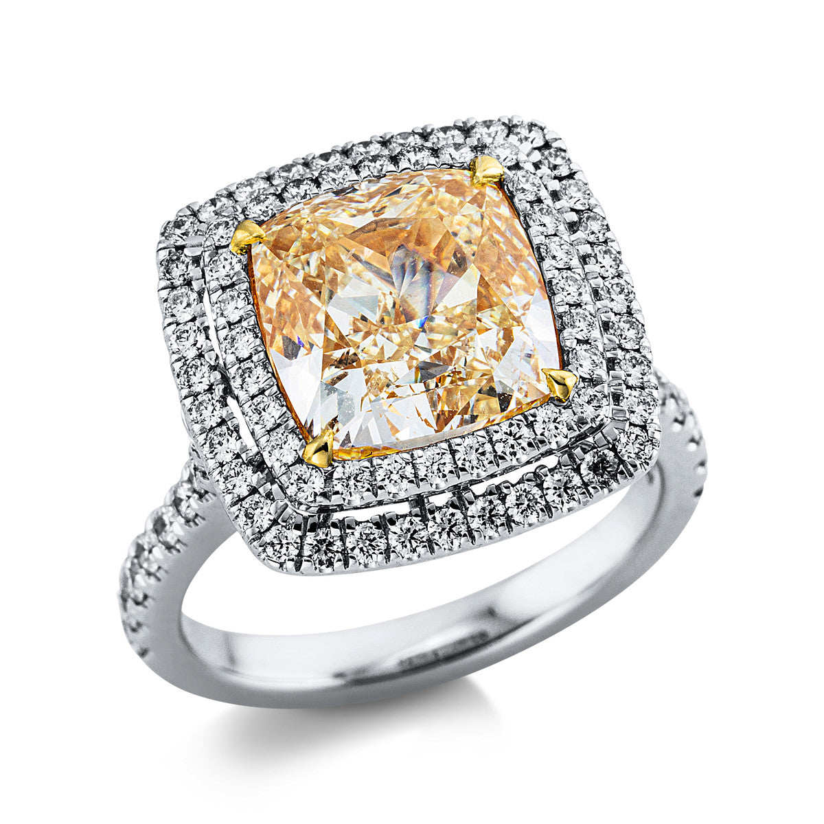 Farbiger Diamant Ring - 1X418