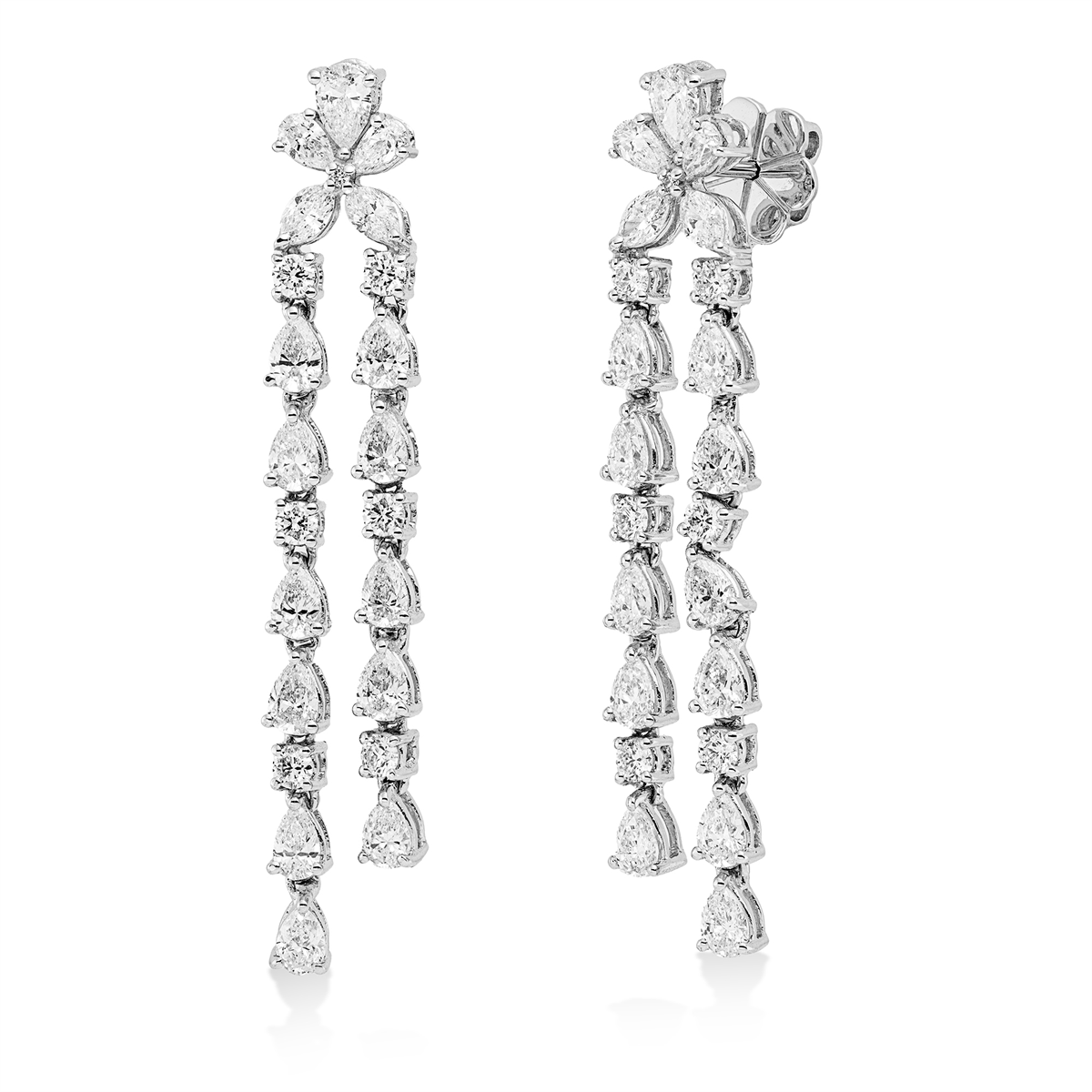 Mehrfachsteinbesatz Ohrschmuck - 2I269