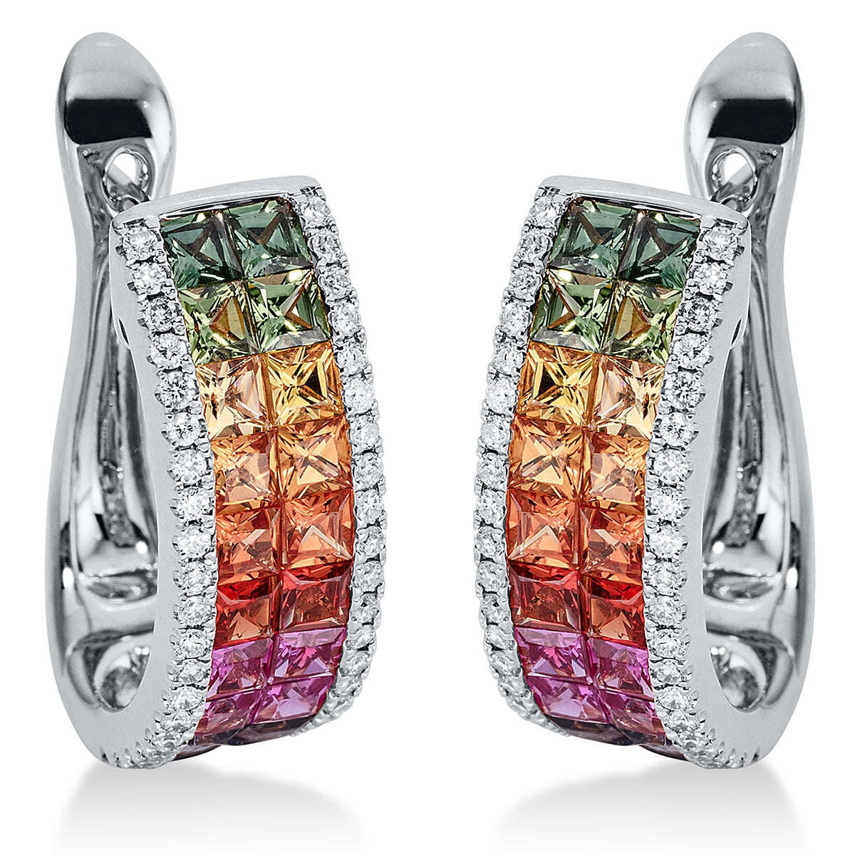 Rainbow & Multicolor Creolen - 2K296