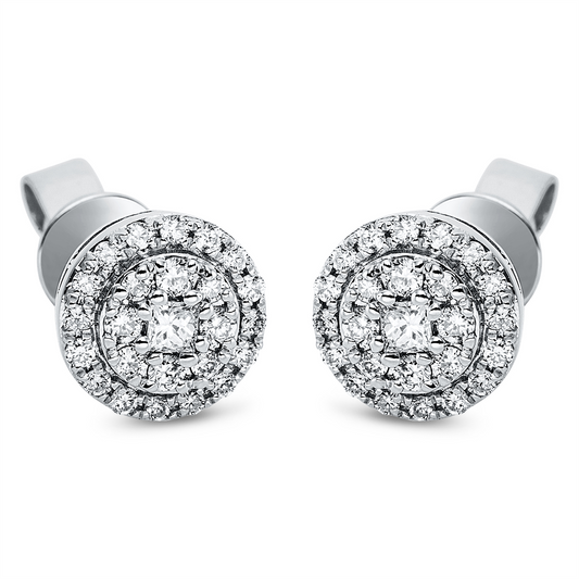 Baguette Illusion Ohrstecker - 2M634