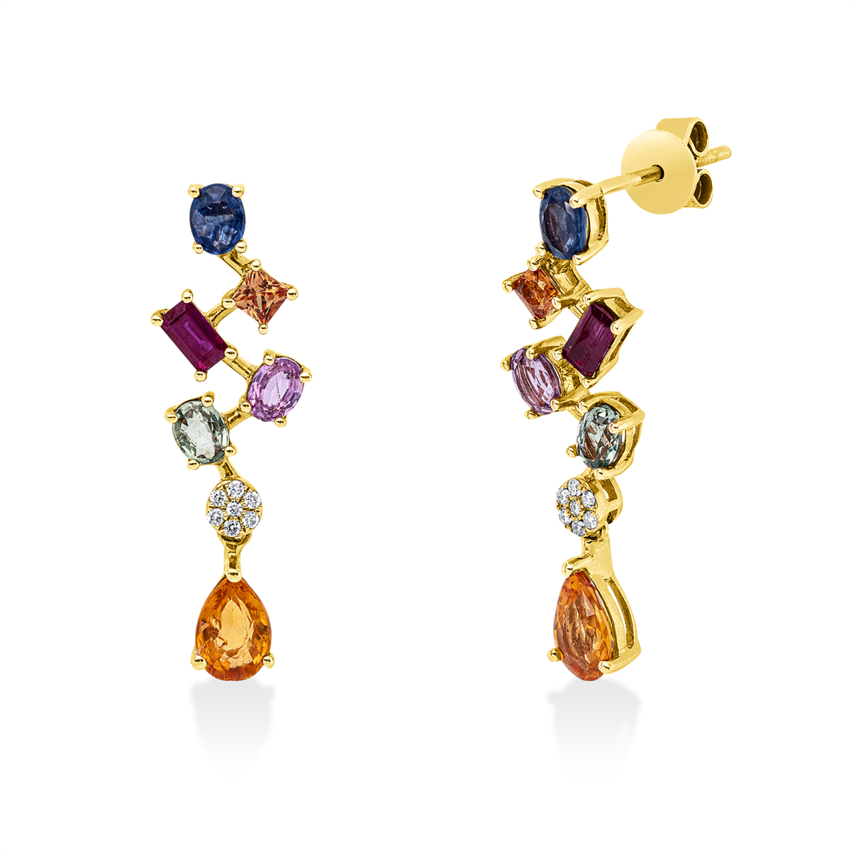 Farbstein Fashion Ohrschmuck - 2P844