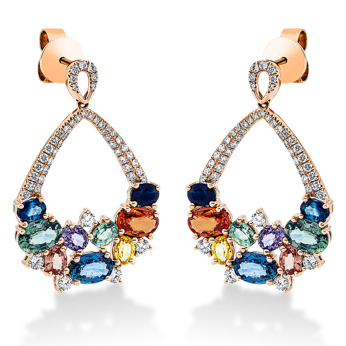 Rainbow & Multicolor Ohrschmuck - 2P848