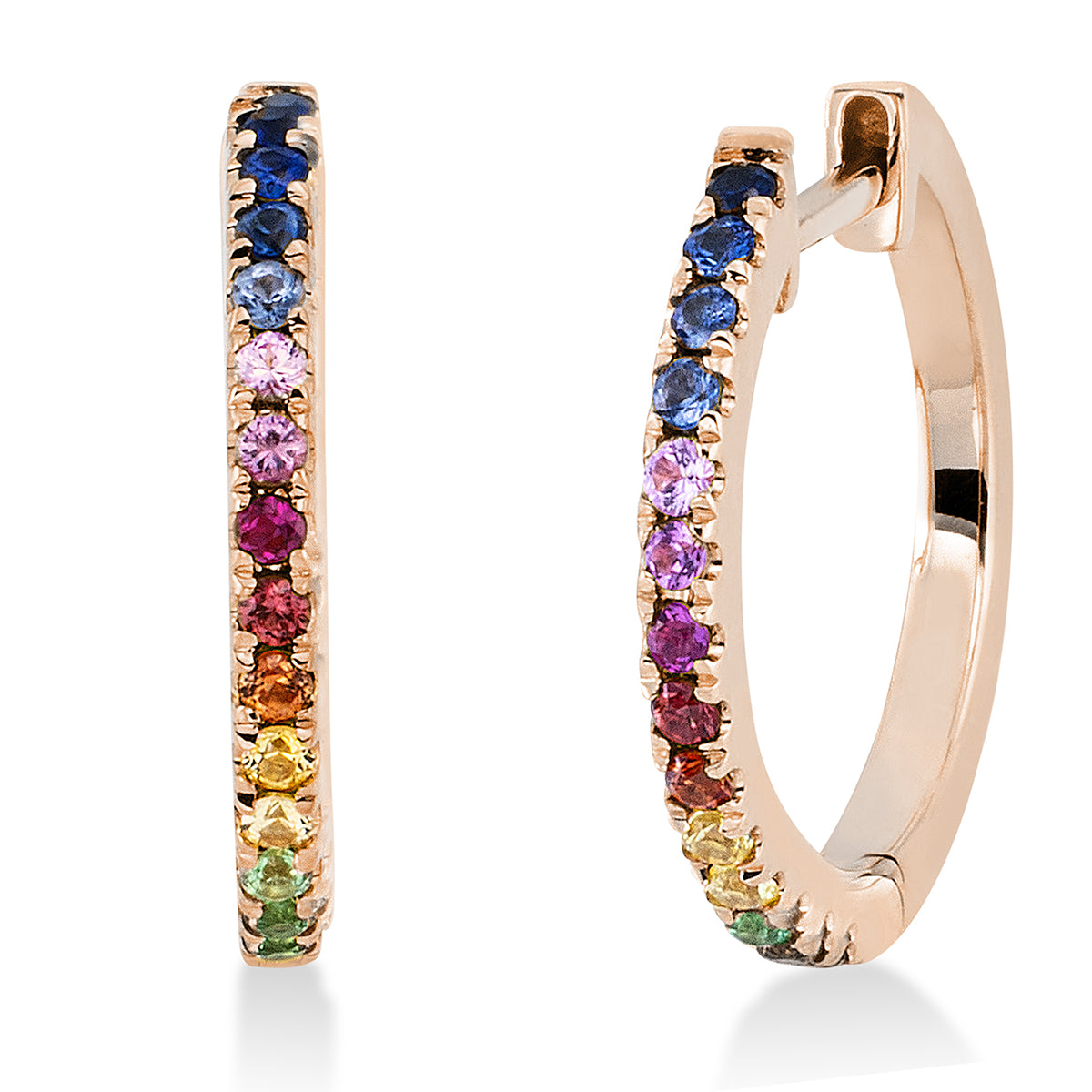 Rainbow & Multicolor Creolen - 2Q052