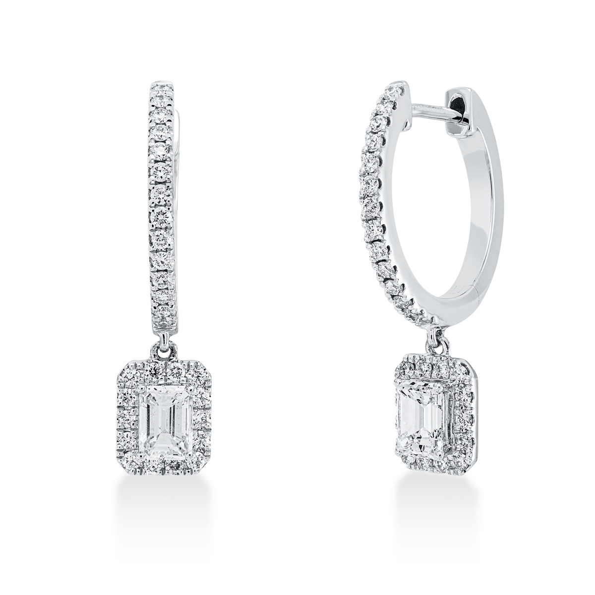 Solitaire mit Besatz Ohrschmuck - 2R812