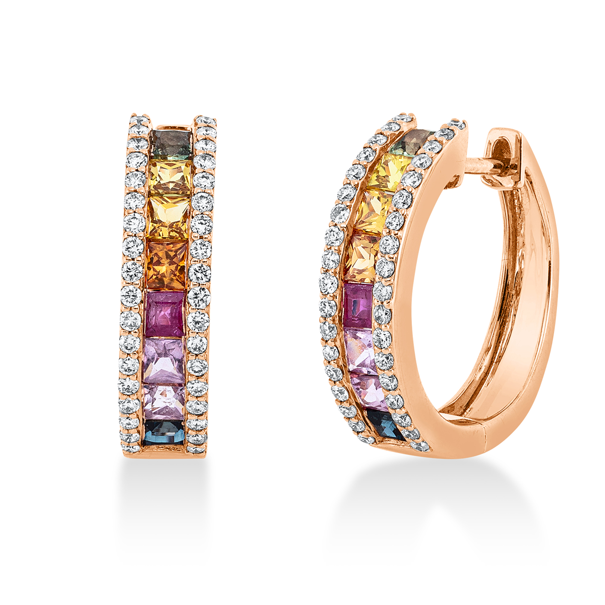Rainbow & Multicolor Creolen - 2R922