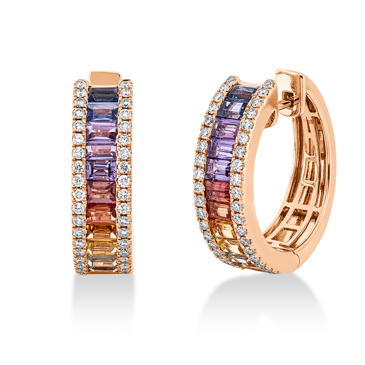 Rainbow & Multicolor Creolen - 2U555
