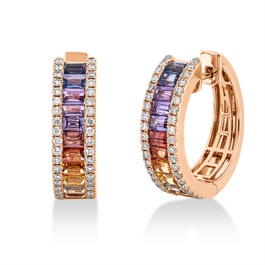 Rainbow & Multicolor Creolen - 2U555