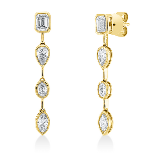 Baguette Ohrschmuck - 2V141